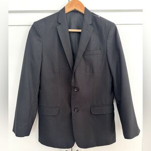 Calvin Klein black Suit Blazer boys size 16